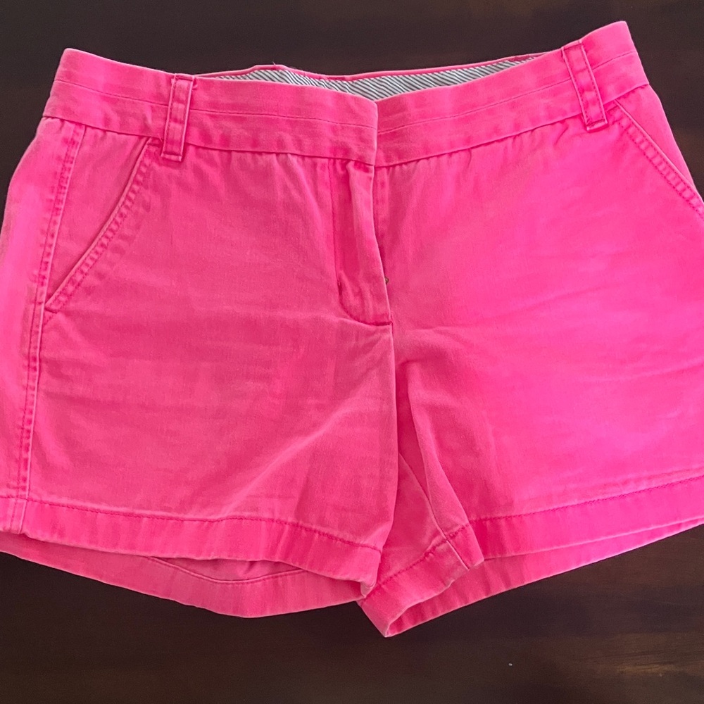 J. Crew Bright Pink Women's Shorts